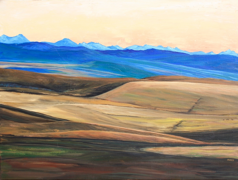 That Time of Day 30 x40 Mady Thiel-Kopstein SOLD