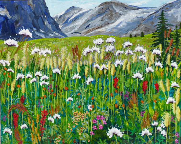 So Many Reasons To Love The High Alpine 24x30 Mady Thiel-Kopstein  SOLD